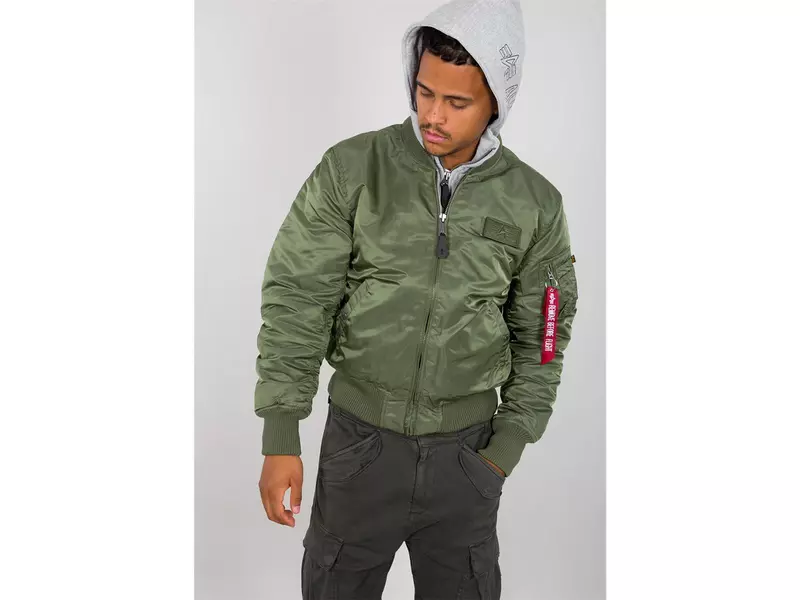 ALPHA Industries MA-1 D-Tec Bomberjacke, sage-green 3