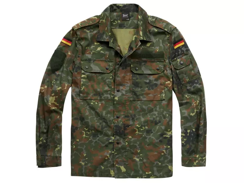 BW Bundeswehr Feldbluse, flecktarn - neu 2