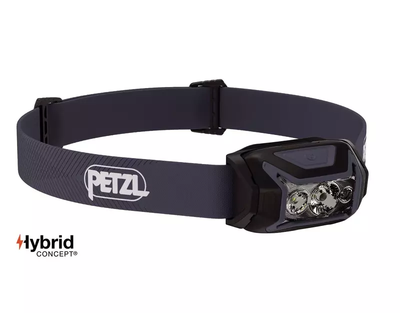 PETZL Stirnlampe ACTIK 450, schwarz