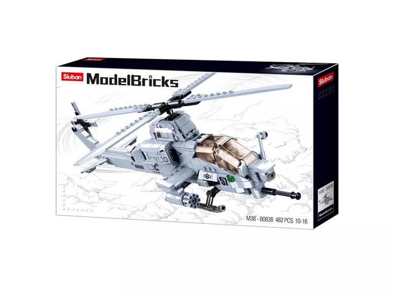 Sluban Attack Helicopter M38-B0838 2