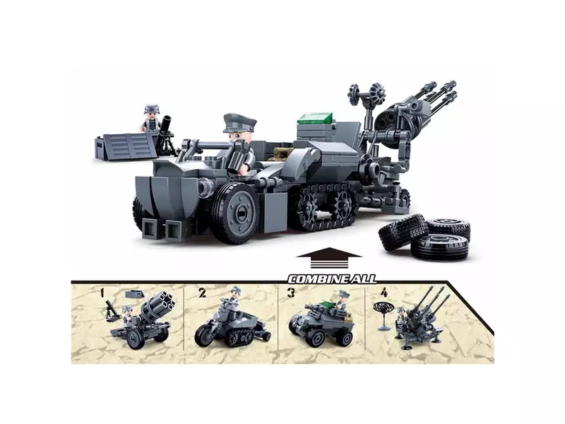 Sluban German Army 4 into 1 M38-B0681 2