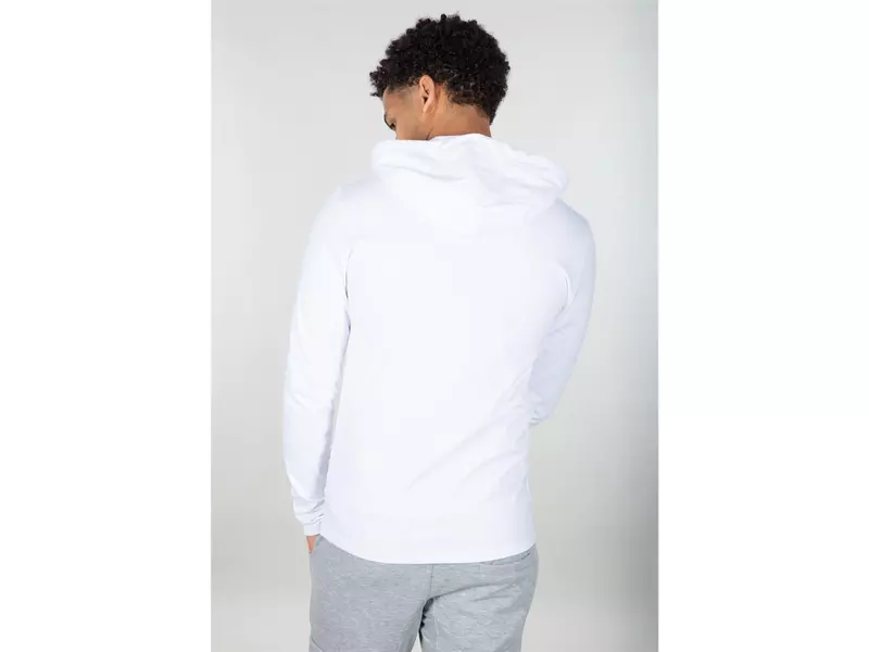 ALPHA INDUSTRIES Kapuzenpullover, Basic, weiß 4