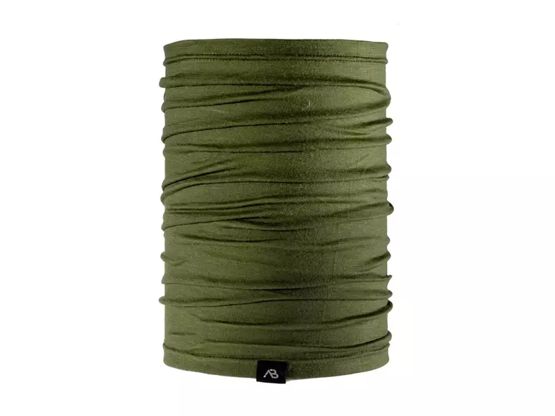 Multifunktionstuch (Merinowolle), oliv drab