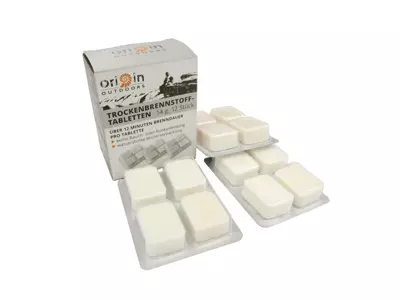 Trockenbrennstoff Tabletten 12x14g