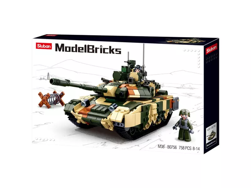 Sluban Large Battle Tank M38-B0756 3