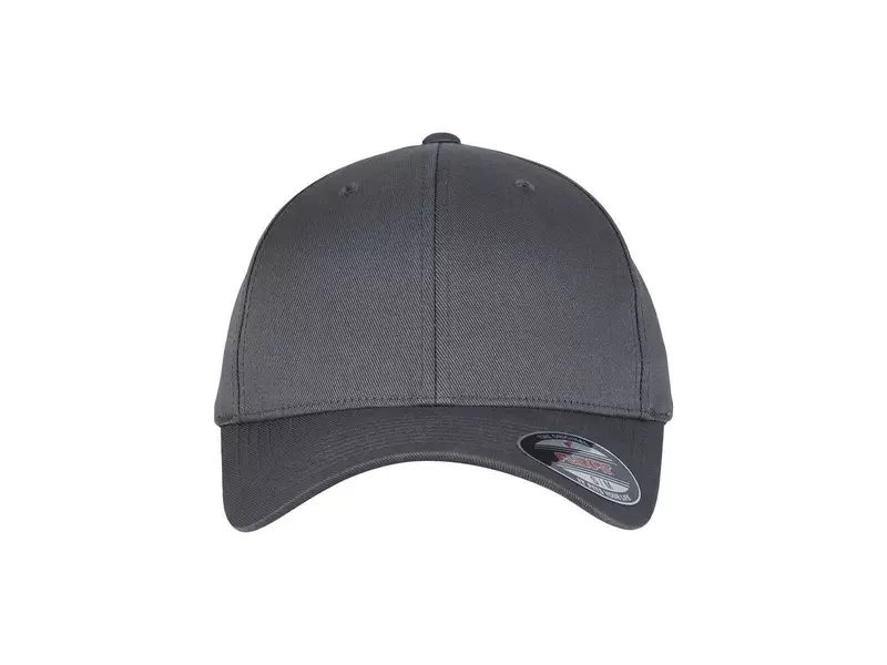 Cap flexfit, Wooly Combed, dunkelgrau/dunkelgrau 2