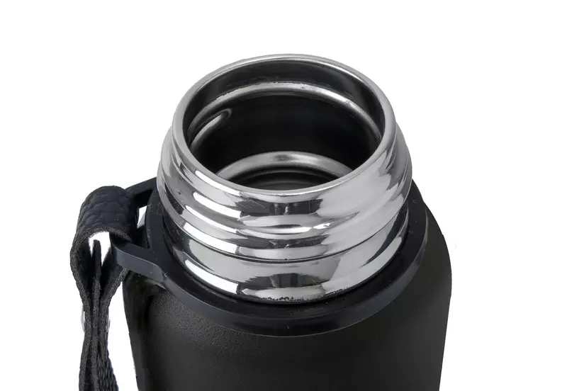 Isolierkanne PURE STEEL, 0,75L - schwarz 3