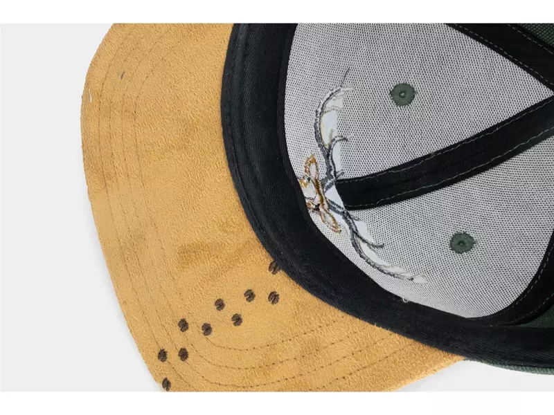 Bavarian Caps - Waldhirsch, dunkelgrün (Snapback) 5