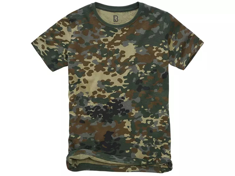 Kinder T-Shirt, 5-Tarnfleck