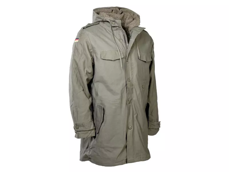 BW Bundeswehr Parka mit Futter, oliv 2