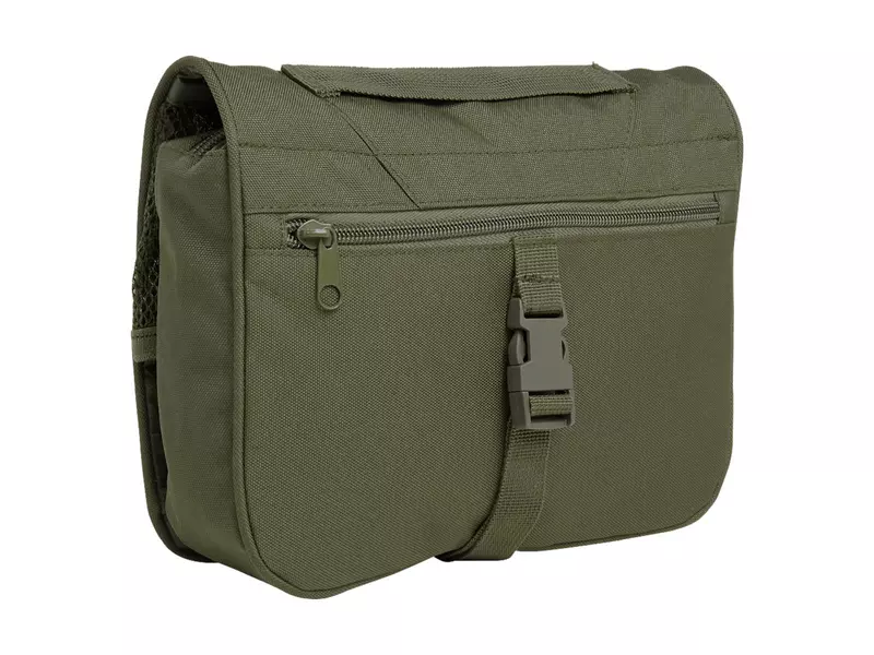 Waschzeugtasche m. Spiegel, oliv - Large 2