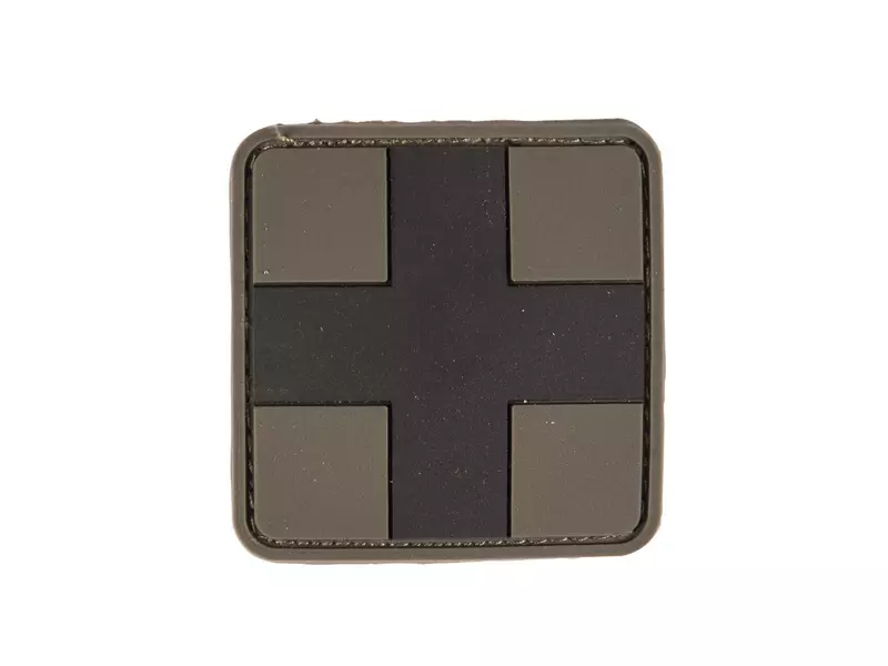 PATCH 3D FIRST AID PVC, oliv/schwarz (5x5)