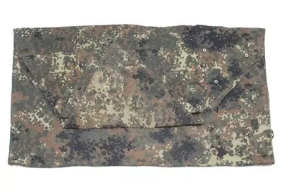 BW Bundeswehr Zeltplane flecktarn, gebraucht