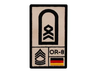 Rank Patch: Stabsfeldwebel (sand)