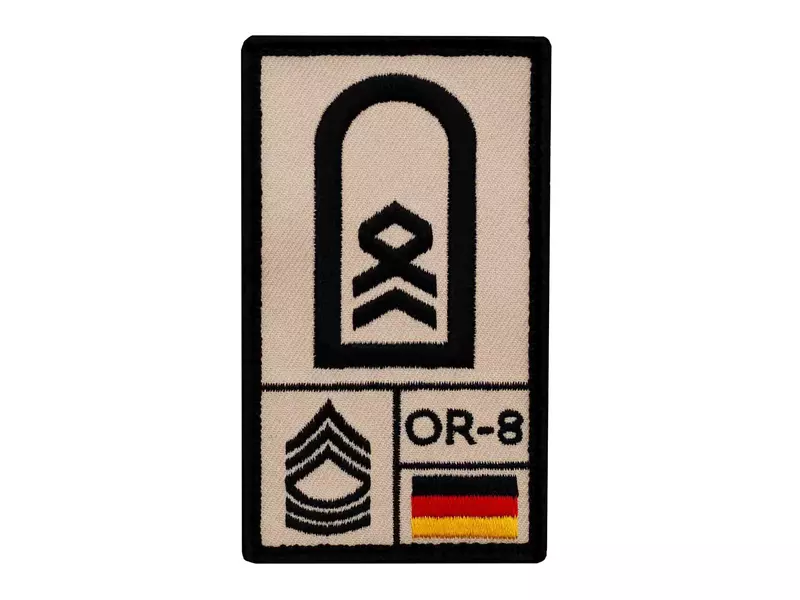Rank Patch: Stabsfeldwebel (sand)