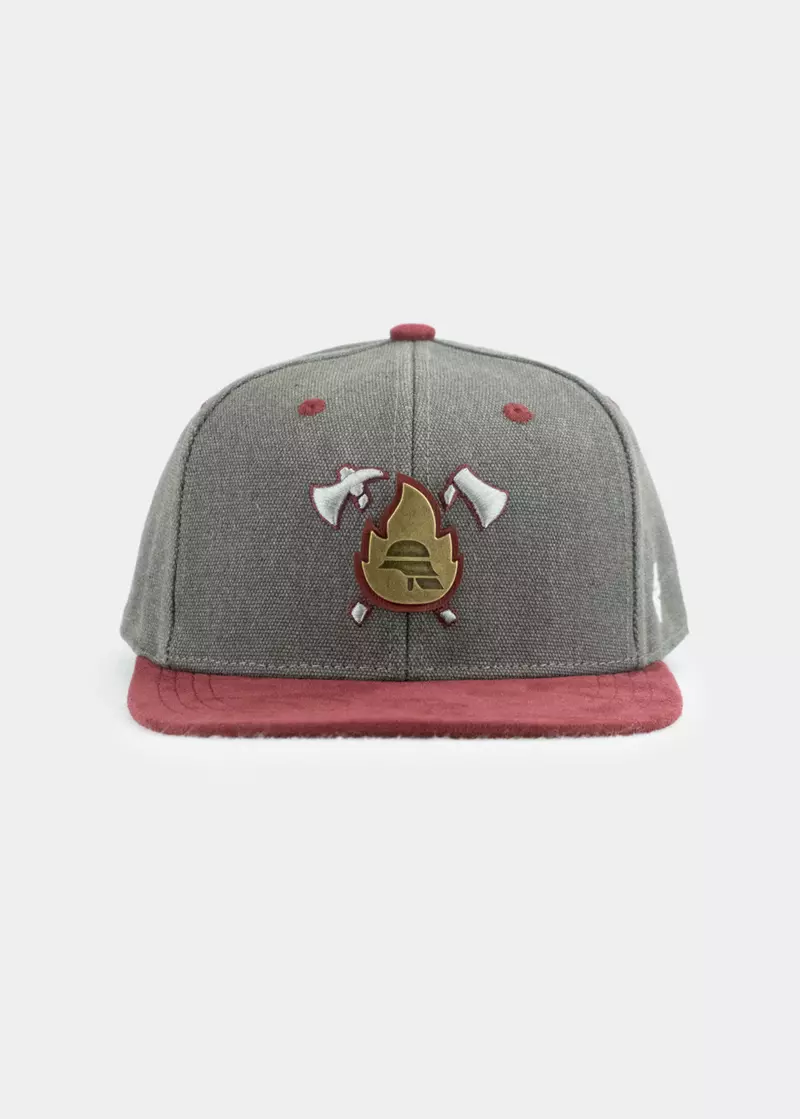 Bavarian Caps - Feuerwehr, dunkelgrau (Snapback) 2
