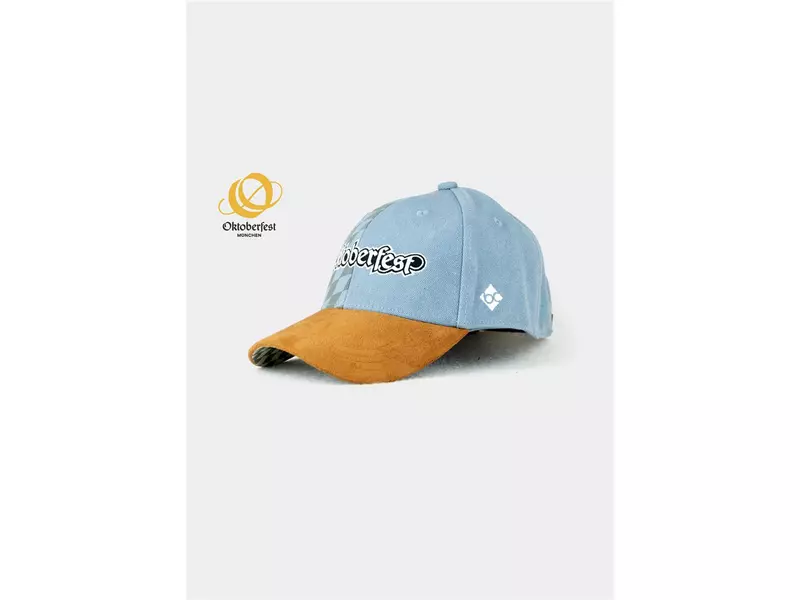 Bavarian Caps - Oktoberfest München, blau (Curved)