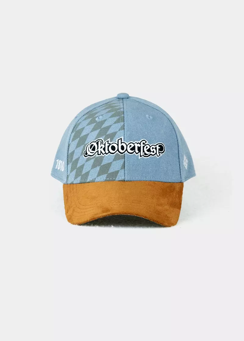 Bavarian Caps - Oktoberfest München, blau (Curved) 2