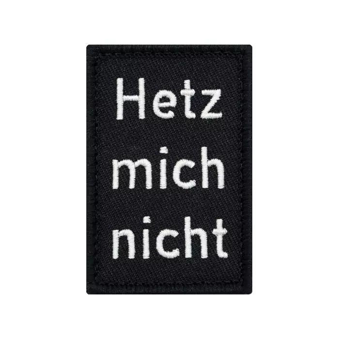 Klett-Patch: Hetz mich nicht