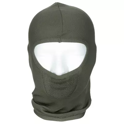 Balaclava, Tactical, 1-Loch, oliv