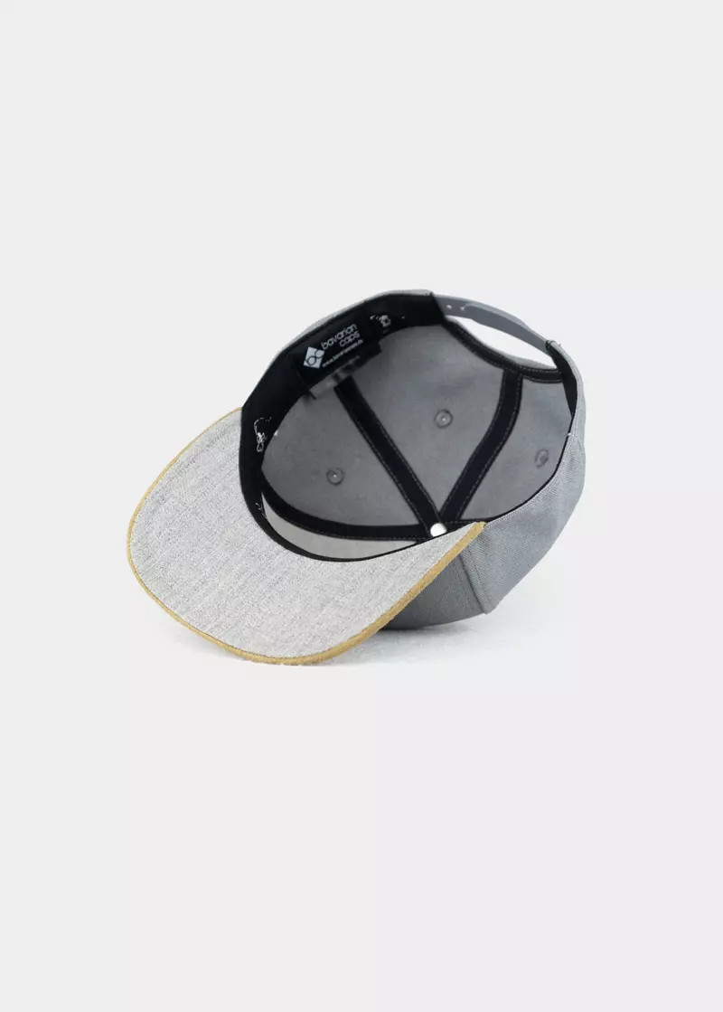 Bavarian Caps - Peanuts Transformer, dunkelgrau (Snapback) 3