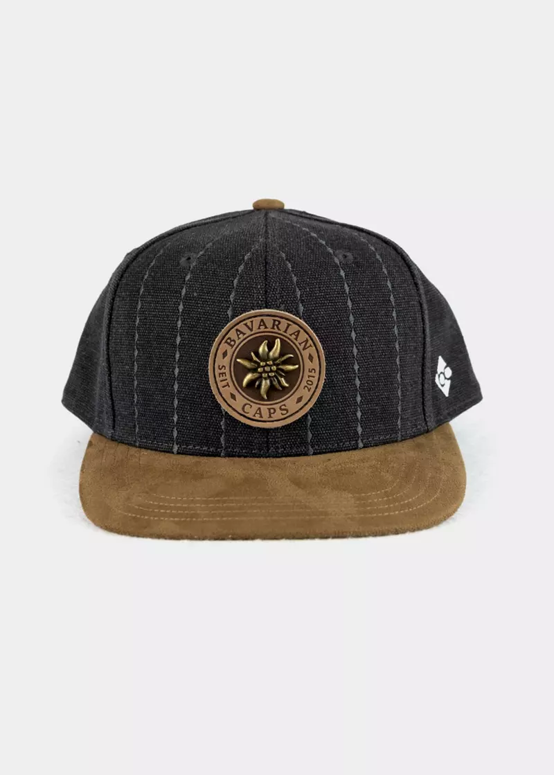 Bavarian Caps - 10 Jahre BC - dunkelgrau (Snapback) 2