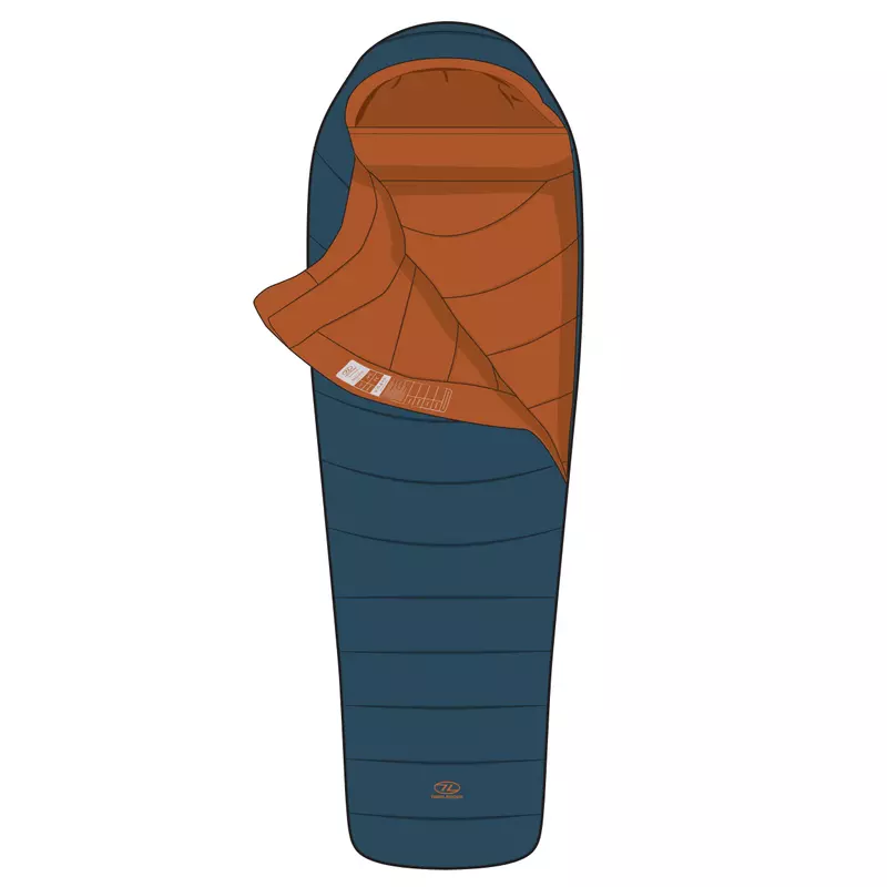 Schlafsack RAYET 250, blau 2