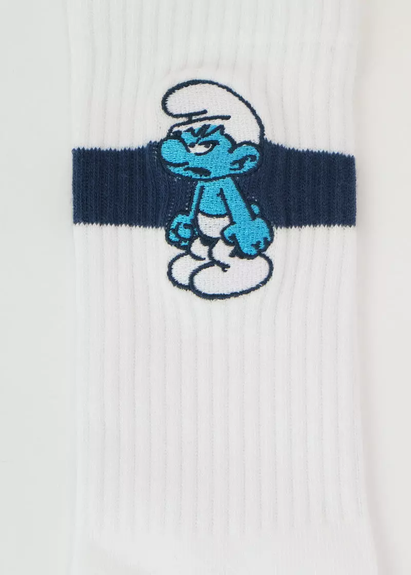 Bavarian Caps Sportsocken SCHLUMPF MUFFI, weiß Gr. 41-46 2