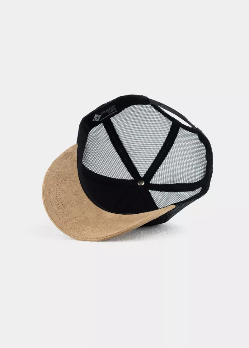 Bavarian Caps - Kreizweis (Curved) schwarz/grau 3