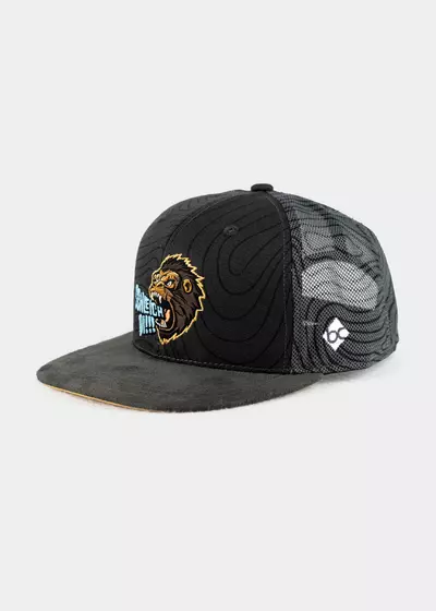 Bavarian Caps - King Kong: Schleich di, schwarz (Snapback)