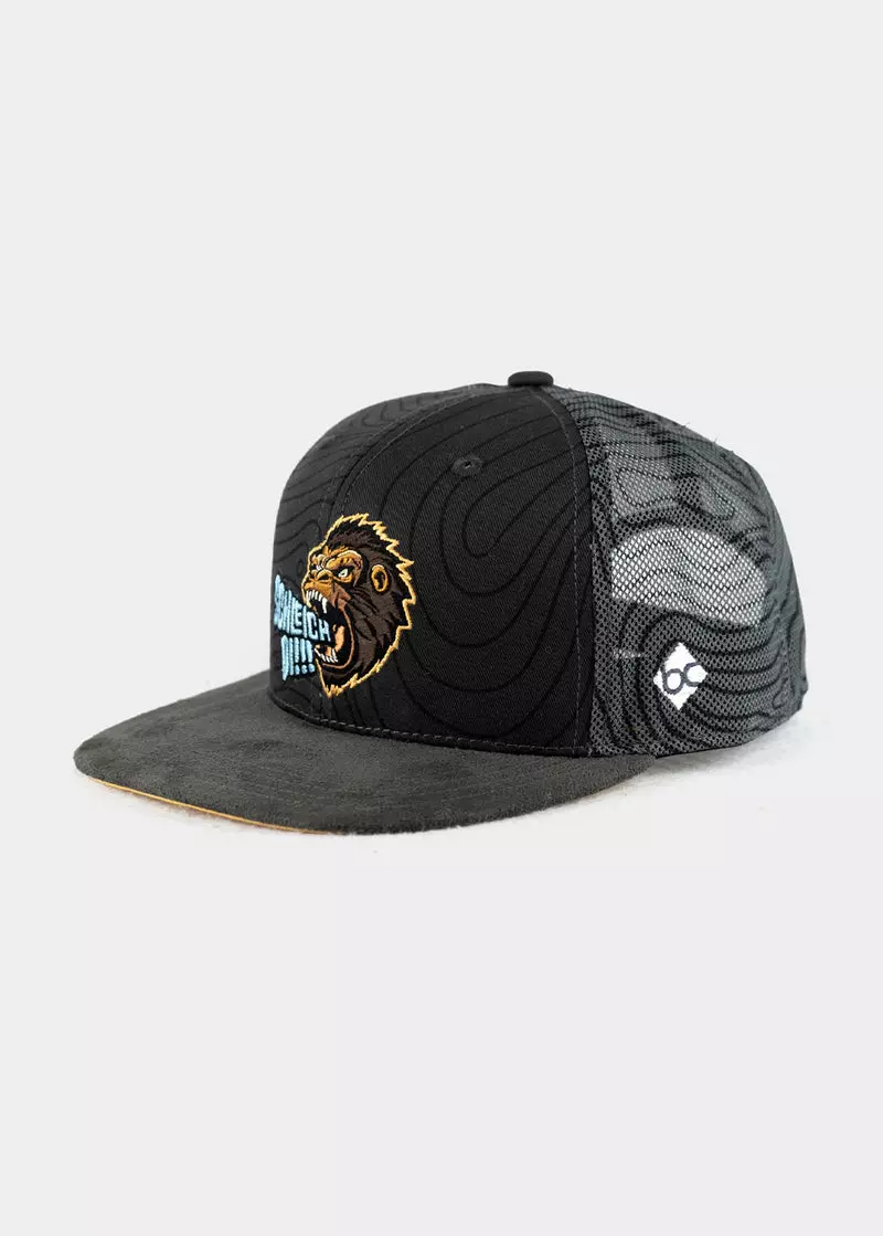 Bavarian Caps - King Kong: Schleich di, schwarz (Snapback)