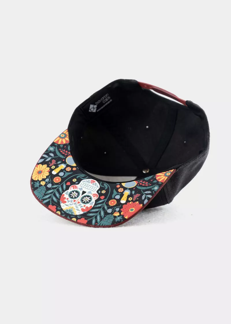 Bavarian Caps - Dia de muertos, schwarz (Snapback) 3