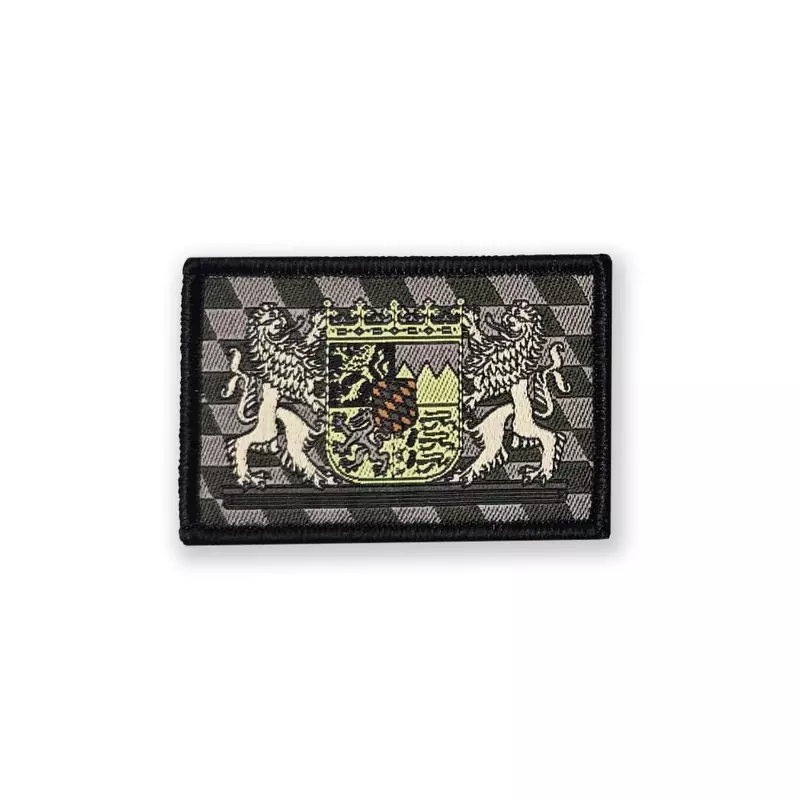Patch: Bayern (tarnfarben), gewebt mit Klett - 4 x 6 cm