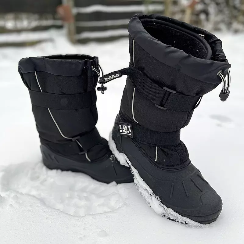 Schneestiefel, schwarz 2