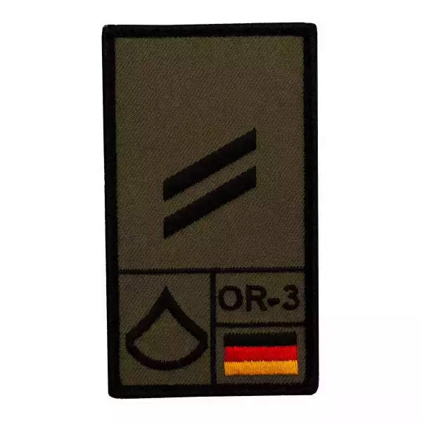 Rank Patch: Obergefreiter (links)