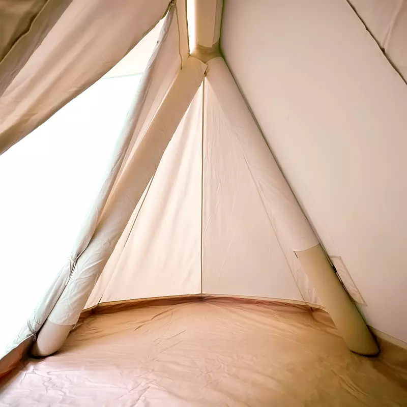 blowee Sachsenzelt 2x4 (mit Bodenplane, abnehmbar) 4