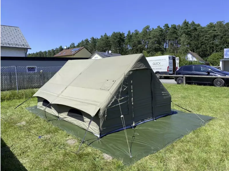 blowee Luftzelt 3x4 Meter, oliv