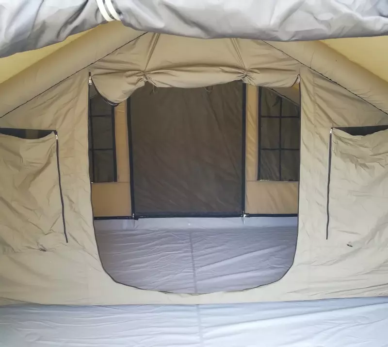 blowee Luftzelt 3.60 x 3.60 Meter, oliv 3