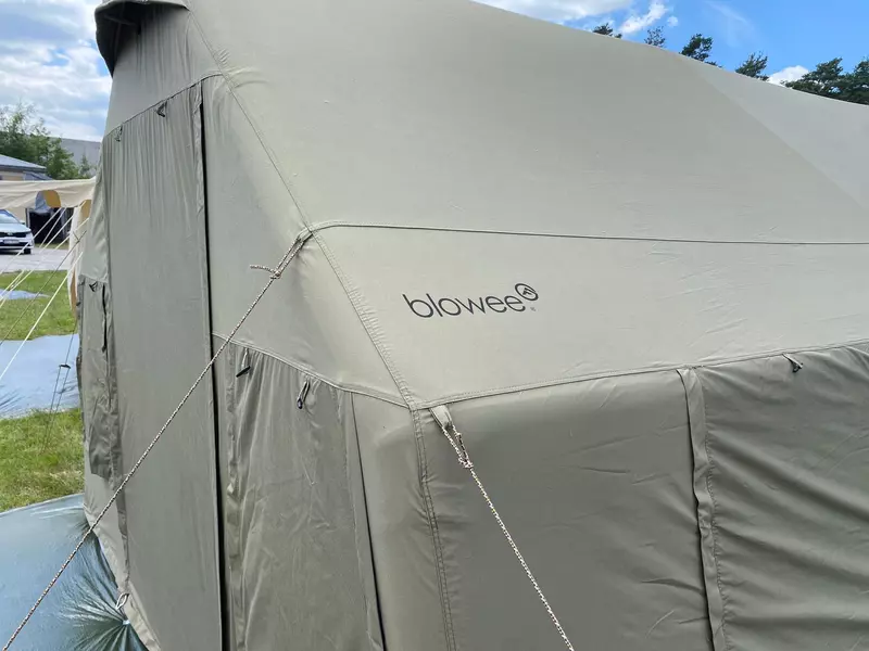 blowee Luftzelt 3.60 x 4.80 Meter, oliv 3