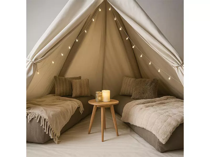 blowee Einmastzelt Ø 3.50 Meter (mit Bodenplane) 3