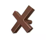 Kreuzverbinder 54x54mm / Ø 55mm