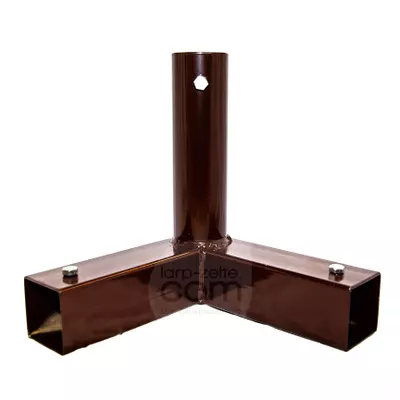 Eckstück Ø55mm x 54mm x54mm (unten)