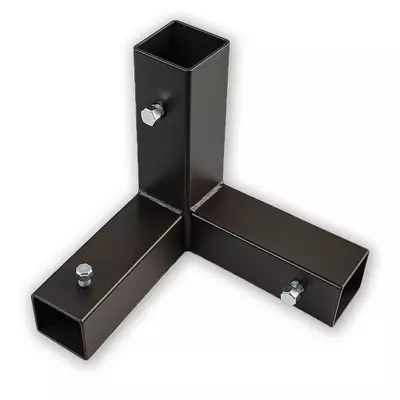 Eckstück 54mm x 54mm x 54mm - ohne Dorn