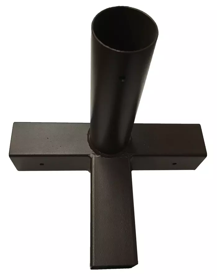 T-Stück mit Abgang - Ø 55 mm / 54 x 54mm 2