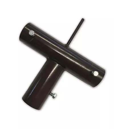 T-Stück mit Dorn - Ø 55mm / Ø55 mm x Ø55 mm