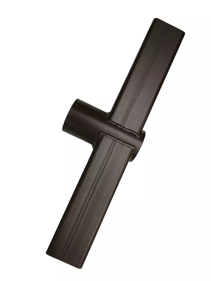 Verbinder 54 x 54 mm mit Ø 55 mm Loch