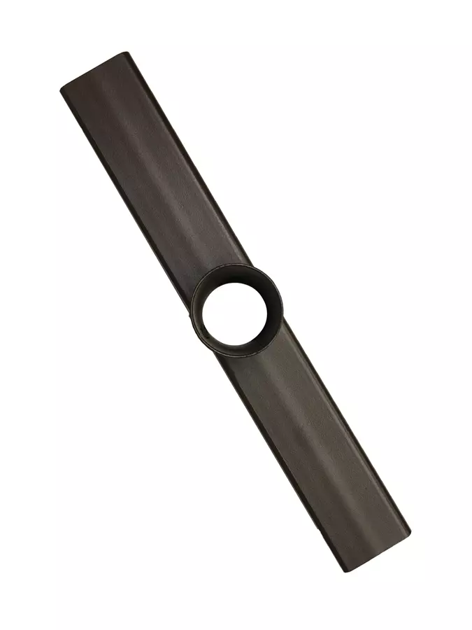 Verbinder 54 x 54 mm mit Ø 55 mm Loch 2