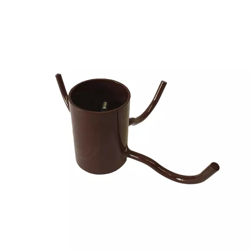 Kleiderhaken für Rundholzstange Ø 5,5 - Halbe Portion 2