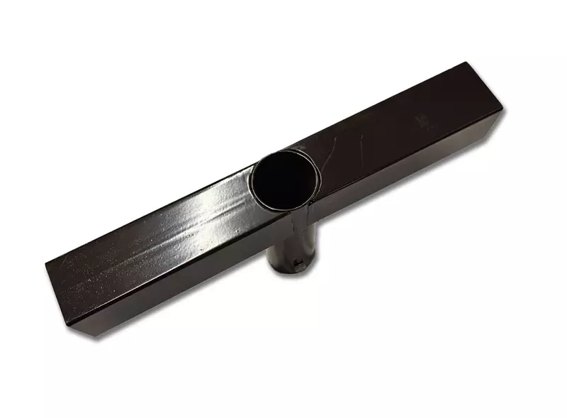 T-Stück mit Ø 55mm Durchgang, 54 x 54 mm