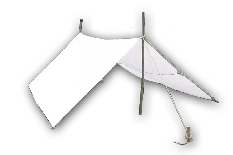 Lagerplane/Sonnensegel mit Metallringe